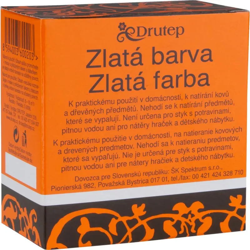 Zlatá Farba 5 g + 15 ml Zlatá Farba 5 g + 15 ml