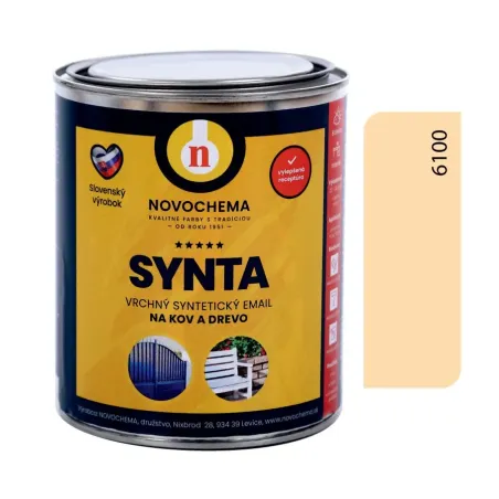 Synta S2013 strednekrémová 6100 0,75 kg/0,6 l a 3,1 kg