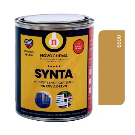 Synta S2013 žltá dubová 6600 0,75 kg a 3,1 kg