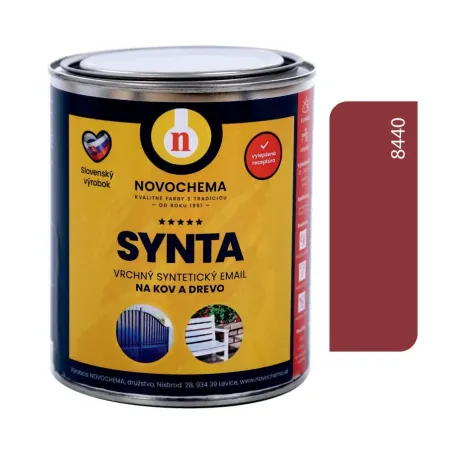Synta S2013 červenohnedá 8440 0,75 kg/0,6 l, 3,1 kg a 5 kg