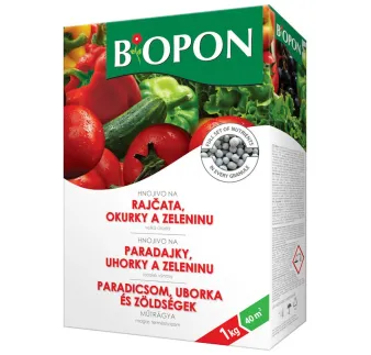 Bopon 1 kg, hnojivo na rajčiaky, uhorky a zeleninu