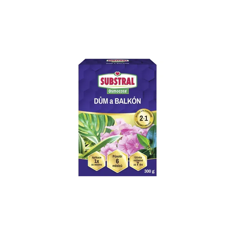 Substral Osmocote pre dom a balkón, 300 g Substral Osmocote pre dom a balkón, 300 g
