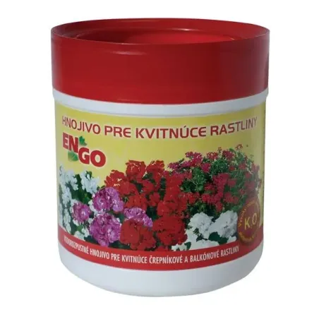 Engo hnojivo pre kvitnúce rastliny, 500 g, červené