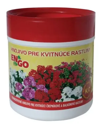 Engo hnojivo pre kvitnúce rastliny, 500 g, červené