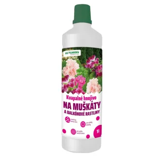 Hnojivo na muškáty, 1 l, AS Garden