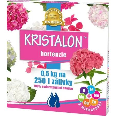 Kristalón 500 g, hortenzie
