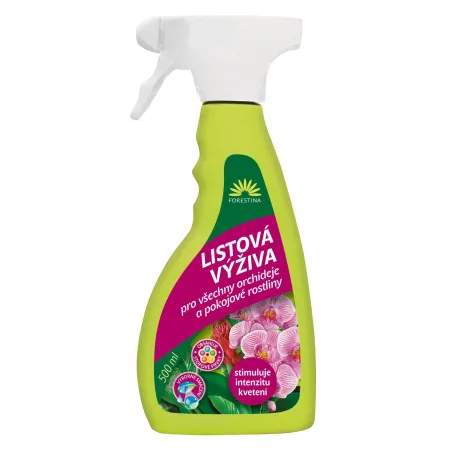 Listová výživa pre orchidey, 500 ml, Forestina