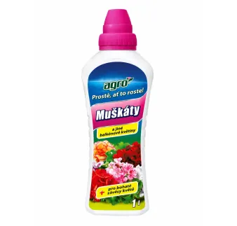 Hnojivo AgroCS muškáty 1 l