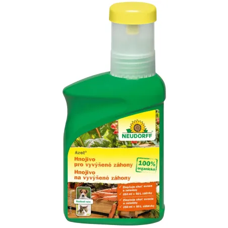 Hnojivo Azet Neudorff pre vyvýšené záhony 250 ml (12/K)