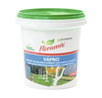 Vápno na kmene stromov 1,25 kg Floramix