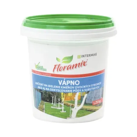 Vápno na kmene stromov 1,25 kg Floramix