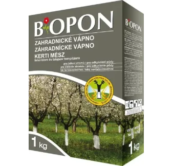 Vápno na kmeňe stromov 1 kg Biopon