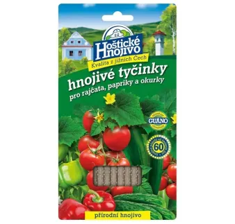 Tyčinkové hnojivo pre rajčiaky, papriky a uhorky 20 ks