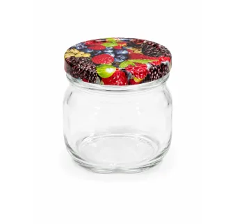 Fľaša na zaváranie TO 235 ml s uzáverom TW82 8 ks/bal