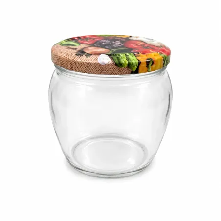 Fľaša na zaváranie TO 550 ml Amfora s uzáverom TW82 8 ks/bal