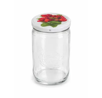 Pohár zavárací TO 66 335 ml s viečkom balenie 6 ks ovocie