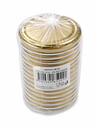 Viečko 68 mm, 0,3 l, balenie 20 ks, Omnia