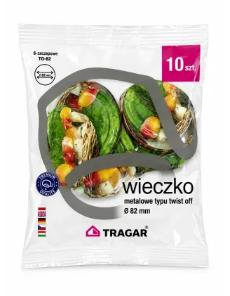 Viečko TO 66 Huby 0,3 l/ bal.10 ks