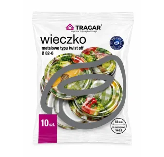 Uzáver Twist 82 0,7 l Zelenina W-09 10 ks/bal