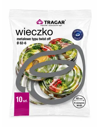 Uzáver Twist 82 0,7 l Zelenina W-09 10 ks/bal