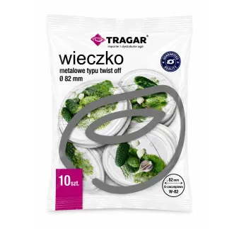 Viečko Twist 82 dekor uhorky 10 ks