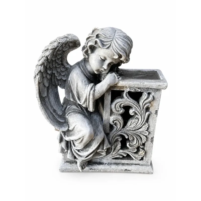 Solárny anjel, polyresin, 26 cm Solárny anjel, polyresin, 26 cm
