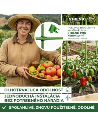Tyč CountryYard, 180 cm, 7.9 mm, zelená, oporná, sklolaminát S279