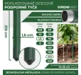 Tyč Garden SB 16/2100 mm, oceľ/plast, zelená, oporná k rastlinám a paradajkám