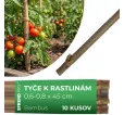 Tyč Garden KBT 450/6-8 mm, bal. 10 ks, bambus, oporná k rastlinám Tyč Garden KBT 450/6-8 mm, bal. 10 ks, bambus, oporná k rastlinám