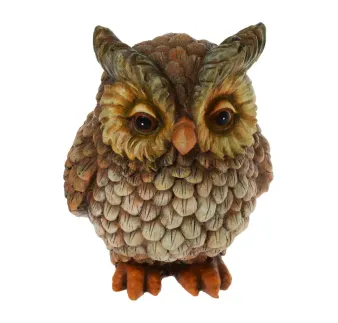 Sova, polyresin, 16,5 cm