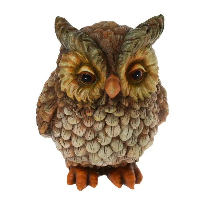 Sova, polyresin, 16,5 cm