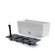 Truhlík Rato Case 50, 60 a 80 cm biely