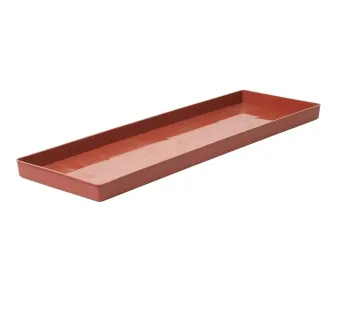Podložka pod truhlík Fulia 40 a 50 cm, Terakota