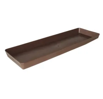 Podložka pod truhlík Fulia 40 a 50 cm, Hnedá