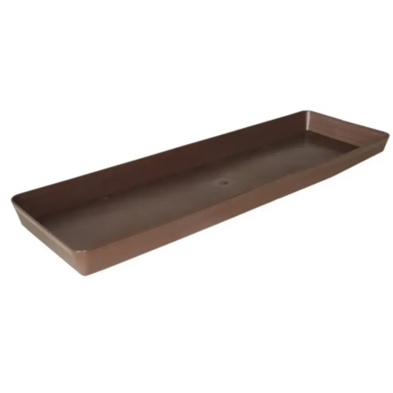 Podložka pod truhlík Fulia 40 a 50 cm, Hnedá