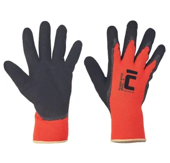 Rukavice 11/XXL, Palawan Winter Orange, zimné, zateplené, nylon, Latex
