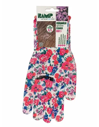 Rukavice Flower 9 /L Ramp