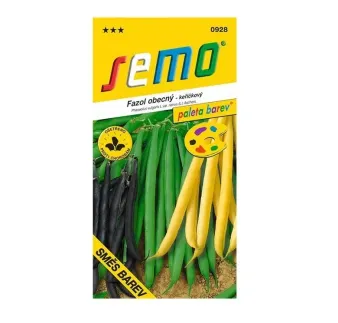 Fazuľa zmes farieb 10 g Semo