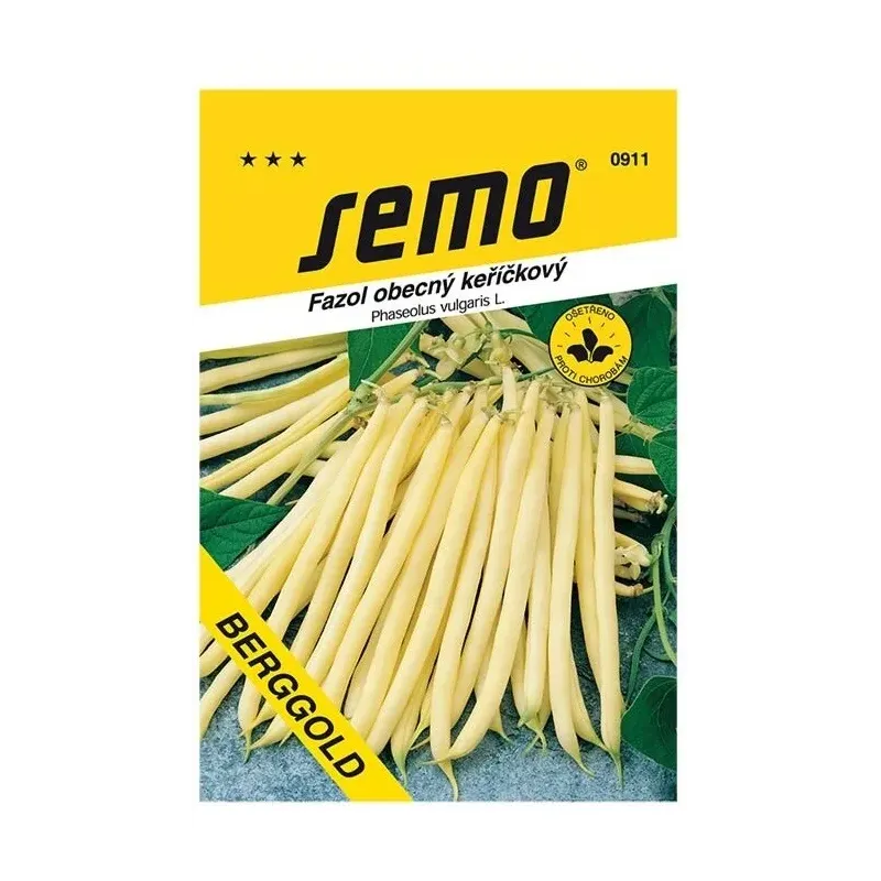 Fazuľa kríčková žltá Berggold 20 g Semo Fazuľa kríčková žltá Berggold 20 g Semo