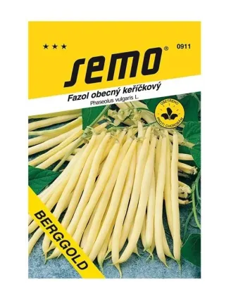 Fazuľa kríčková žltá Berggold 20 g Semo