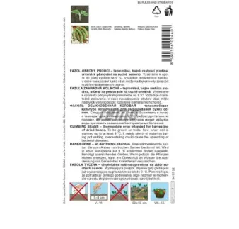Fazuľa kolíková veľké biele zrno Albena