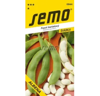 Fazuľa kolíková veľké biele zrno Albena