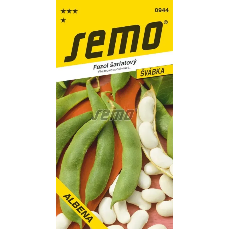 Fazuľa kolíková veľké biele zrno Albena Fazuľa kolíková veľké biele zrno Albena