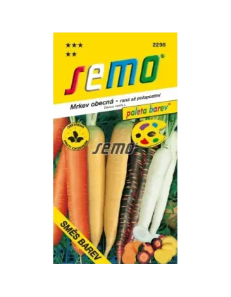 Mrkva neskorá Zmes farieb