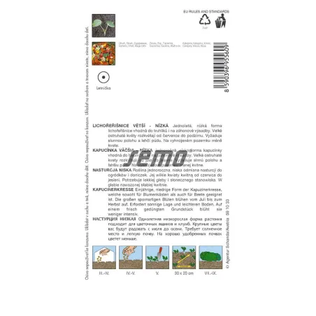 Kapucínka zmes Tom pouce