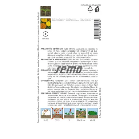 Aksamietnica vysoká Grande zmes