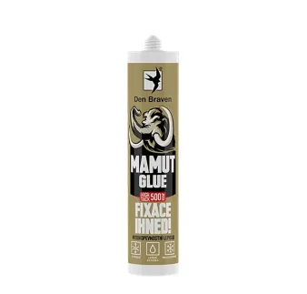 Jednozložkové lepidlo Mamut Glue High Tack biele 290 ml Den Braven