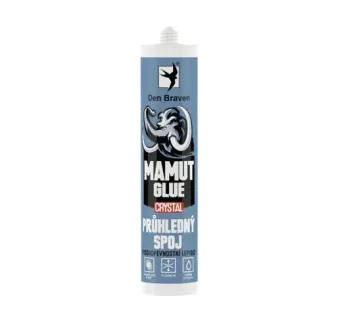 Montážne lepidlo Debbex Mamut Glue Crystal priehľadné 290 ml