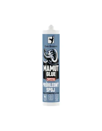 Montážne lepidlo Debbex Mamut Glue Crystal priehľadné 290 ml