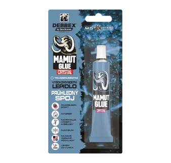 Lepidlo Mamut Glue Crystal 25 ml priehľadné